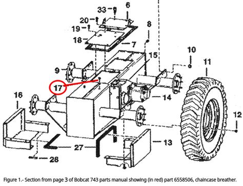 case 1526 skid steer breather|leak at chain case breather .